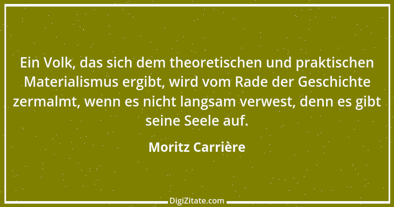 Zitat von Moritz Carrière 7