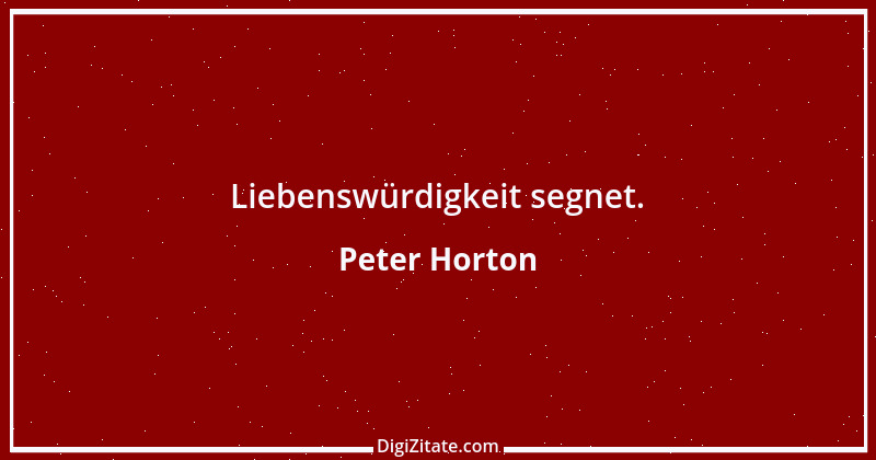 Zitat von Peter Horton 4