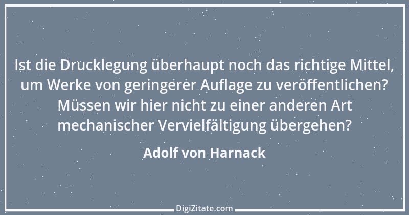 Zitat von Adolf von Harnack 4