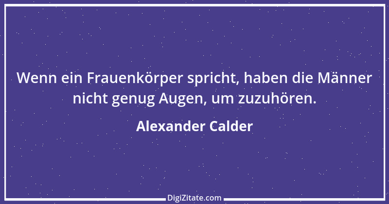 Zitat von Alexander Calder 1