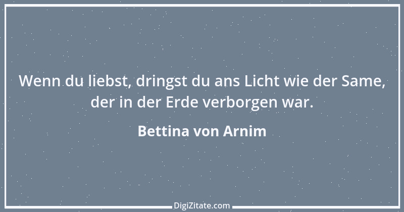 Zitat von Bettina von Arnim 137