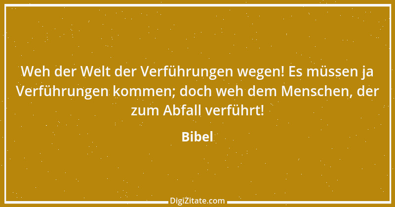 Zitat von Bibel 917