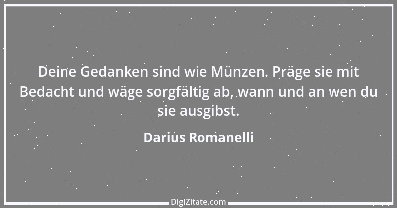 Zitat von Darius Romanelli 10