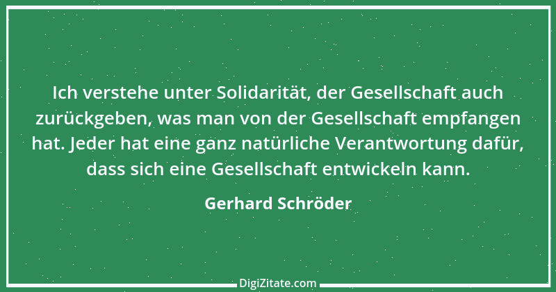 Zitat von Gerhard Schröder 5