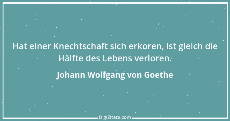 Zitat von Johann Wolfgang von Goethe 882