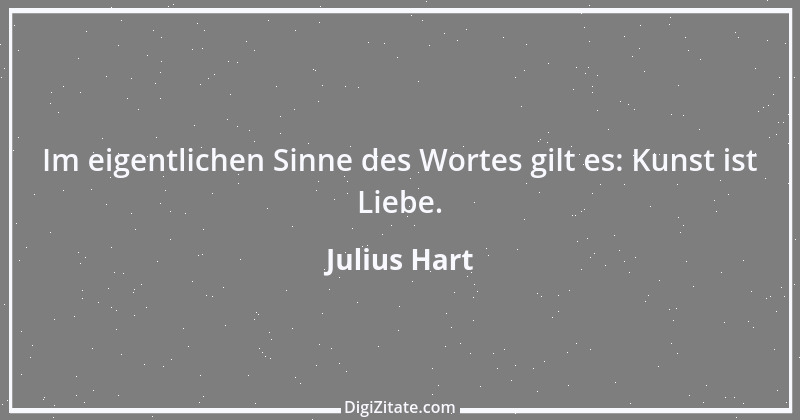 Zitat von Julius Hart 1