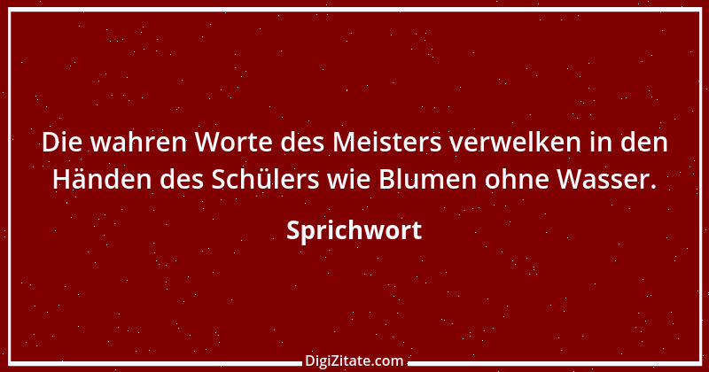 Zitat von Sprichwort 9874