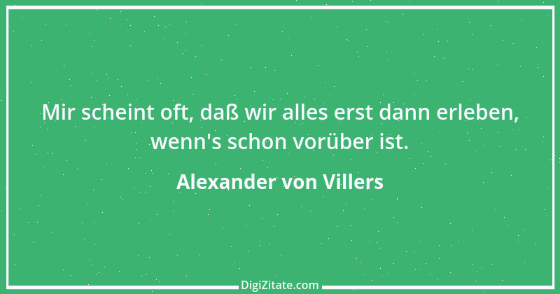 Zitat von Alexander von Villers 12