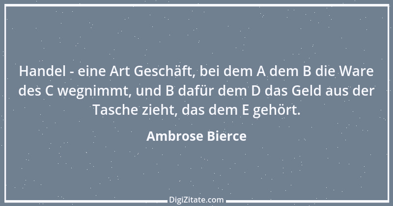 Zitat von Ambrose Bierce 113