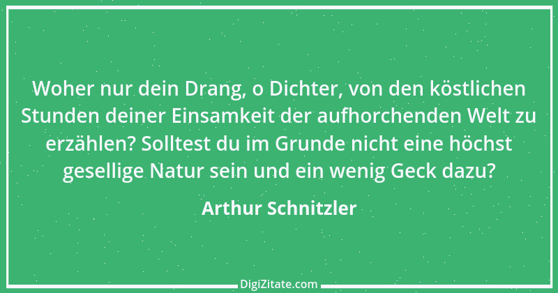 Zitat von Arthur Schnitzler 126