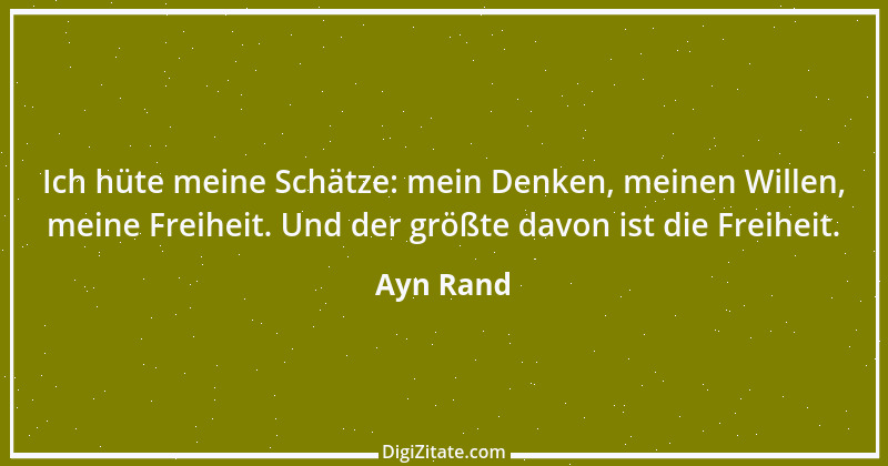 Zitat von Ayn Rand 3