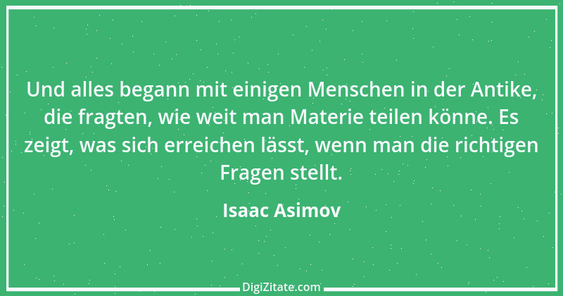 Zitat von Isaac Asimov 15