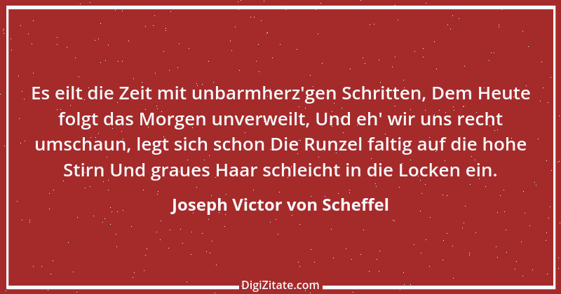 Zitat von Joseph Victor von Scheffel 77