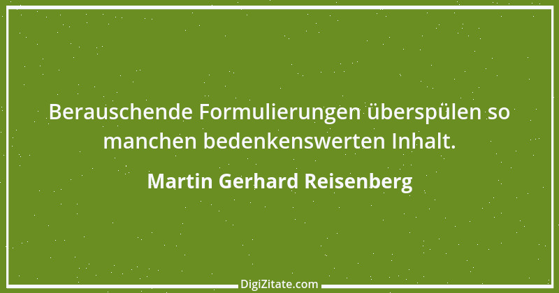 Zitat von Martin Gerhard Reisenberg 198