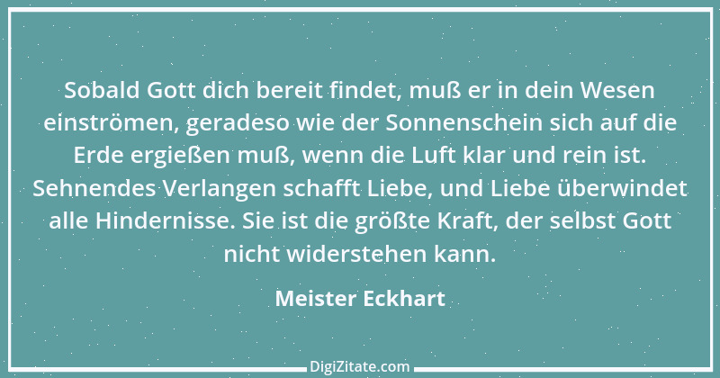 Zitat von Meister Eckhart 84