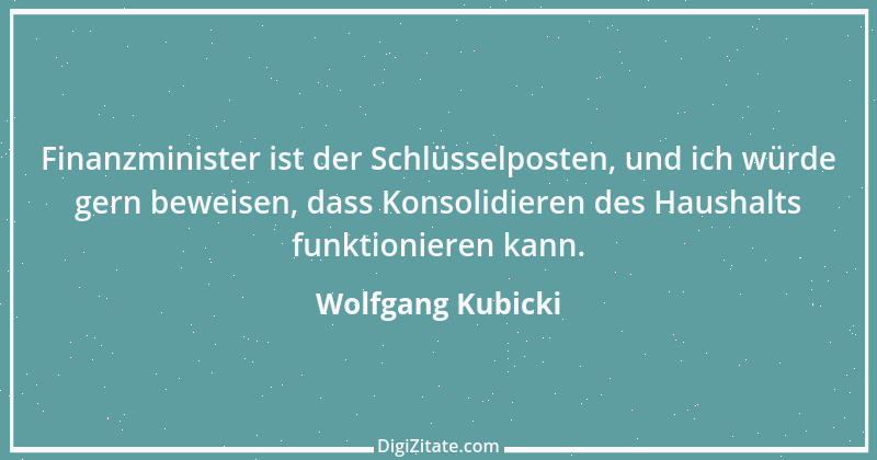 Zitat von Wolfgang Kubicki 7