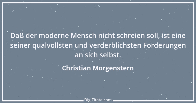 Zitat von Christian Morgenstern 407