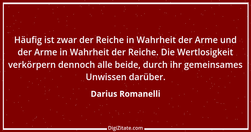 Zitat von Darius Romanelli 12