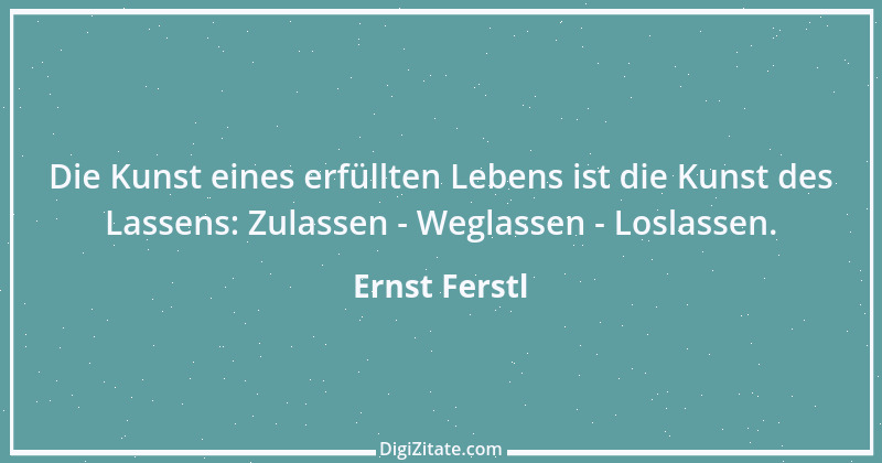 Zitat von Ernst Ferstl 1325