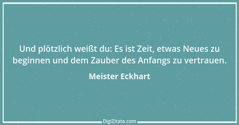 Zitat von Meister Eckhart 85