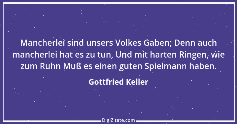 Zitat von Gottfried Keller 132