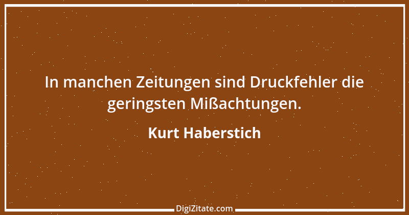 Zitat von Kurt Haberstich 88