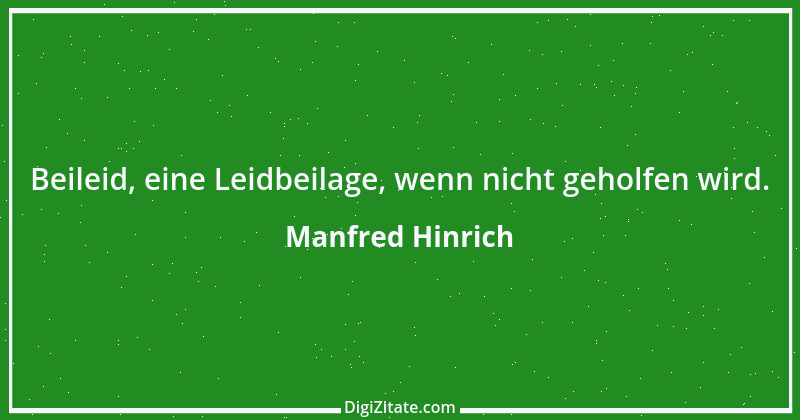 Zitat von Manfred Hinrich 1059