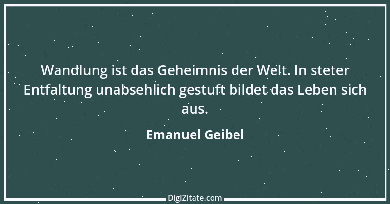 Zitat von Emanuel Geibel 99