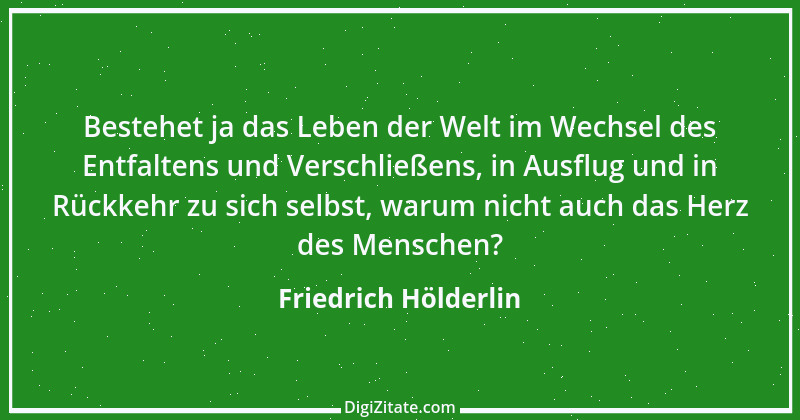 Zitat von Friedrich Hölderlin 252