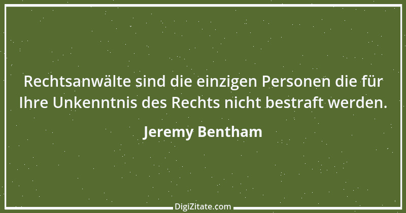 Zitat von Jeremy Bentham 20