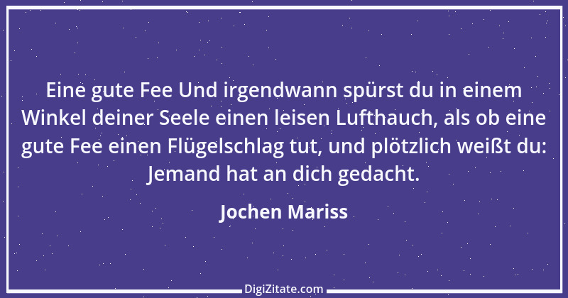 Zitat von Jochen Mariss 56