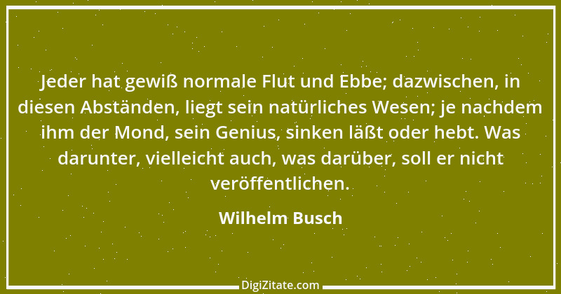 Zitat von Wilhelm Busch 294