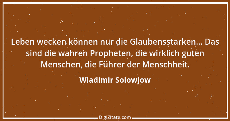 Zitat von Wladimir Solowjow 5