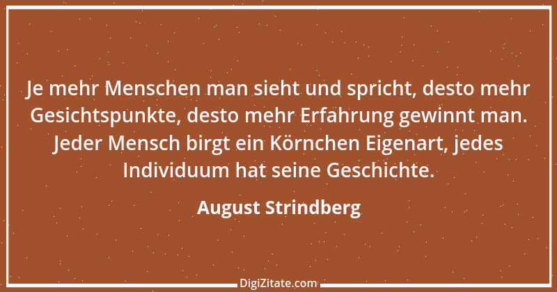 Zitat von August Strindberg 70