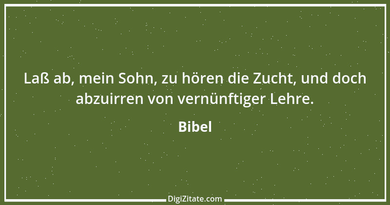 Zitat von Bibel 921