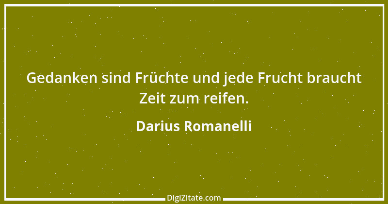 Zitat von Darius Romanelli 14