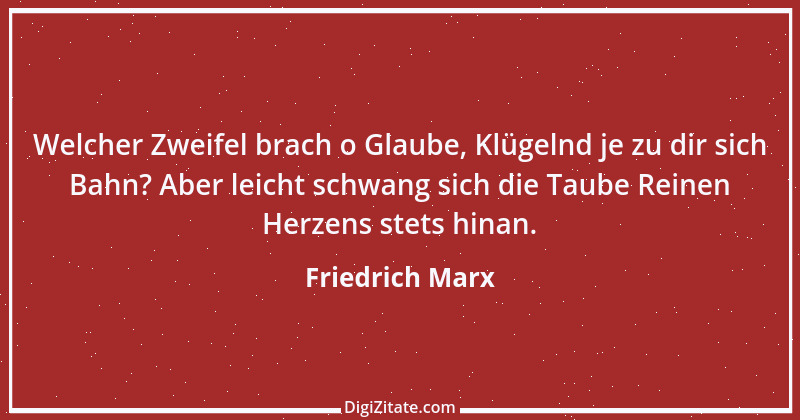 Zitat von Friedrich Marx 2