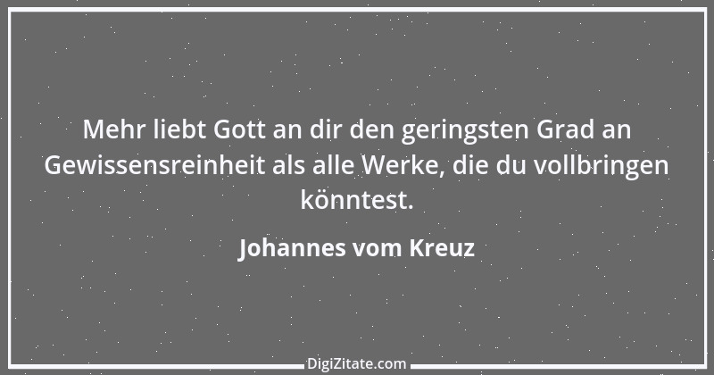 Zitat von Johannes vom Kreuz 10