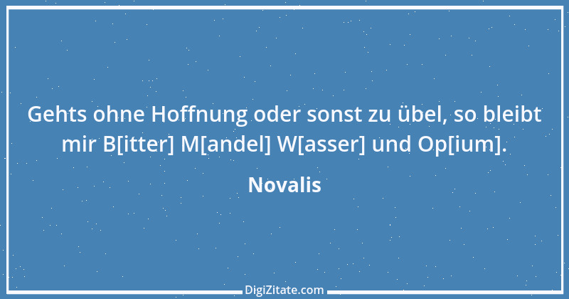 Zitat von Novalis 210