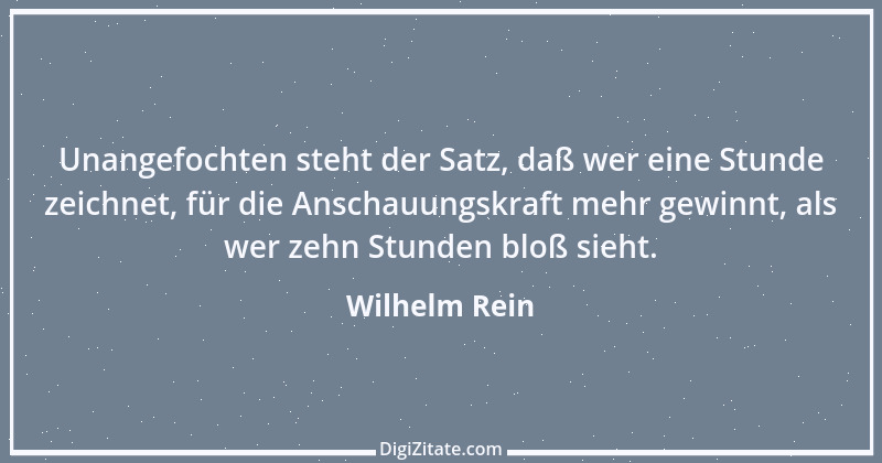 Zitat von Wilhelm Rein 1