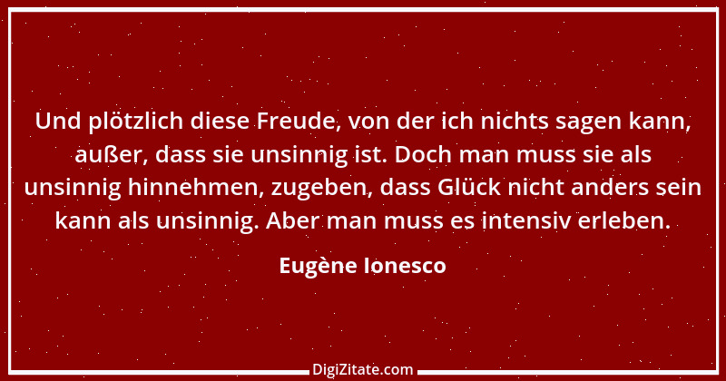 Zitat von Eugène Ionesco 20