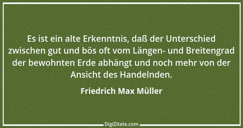 Zitat von Friedrich Max Müller 1