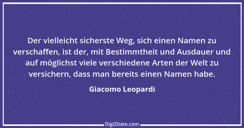 Zitat von Giacomo Leopardi 48