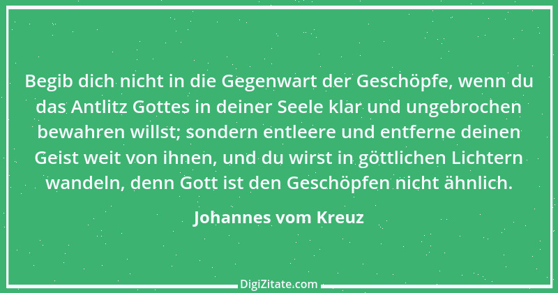 Zitat von Johannes vom Kreuz 11