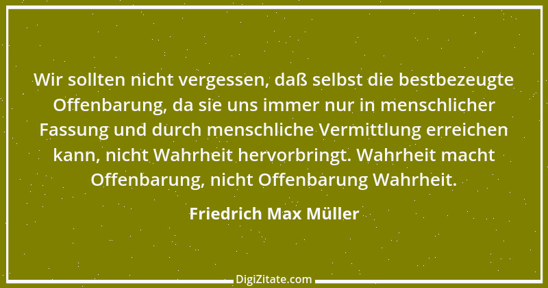 Zitat von Friedrich Max Müller 2