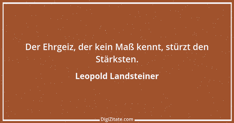 Zitat von Leopold Landsteiner 2