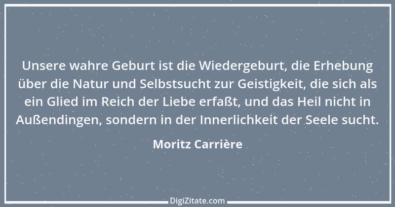 Zitat von Moritz Carrière 14