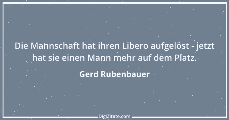 Zitat von Gerd Rubenbauer 46