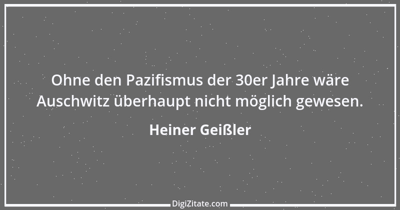 Zitat von Heiner Geißler 8