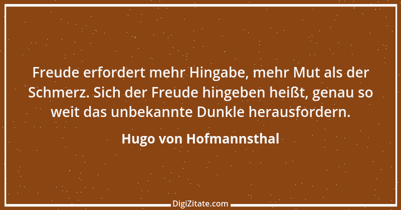 Zitat von Hugo von Hofmannsthal 28